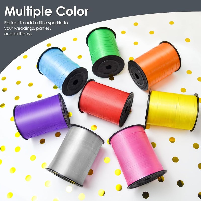 VISPAD Black Curling Ribbon - 500 Yard Curly Gift Ribbon for Wrapping, Balloons & Floristry - Image 5